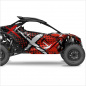 Preview: X-Design Red XL Version for Can-Am Maverick R 2 Doors